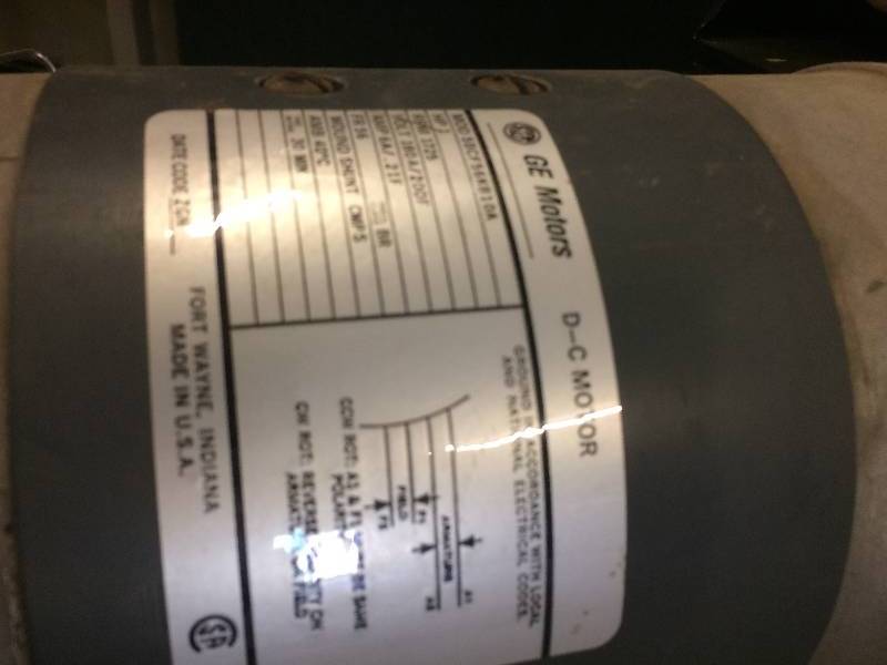 lot 24 image: GE Motors D-C Motor - Excellent Working Condition