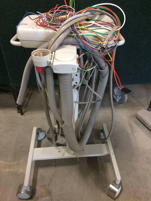 lot 31 image: Midmark Asepsis 21 Delivery System Cart for Knight Dental Chair - Excellent Working Condition When Removed From Dental Office