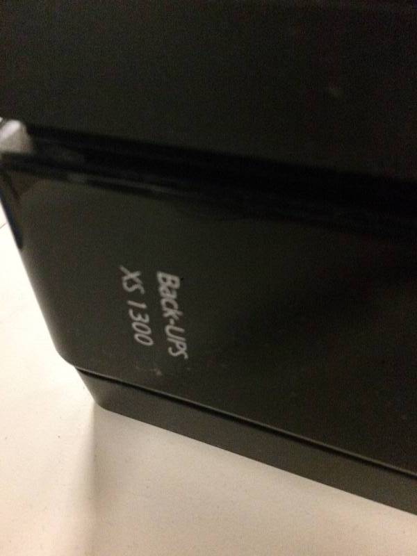 lot 45 image: APC Standard Power Saving Battery Back-UPS XS 1300