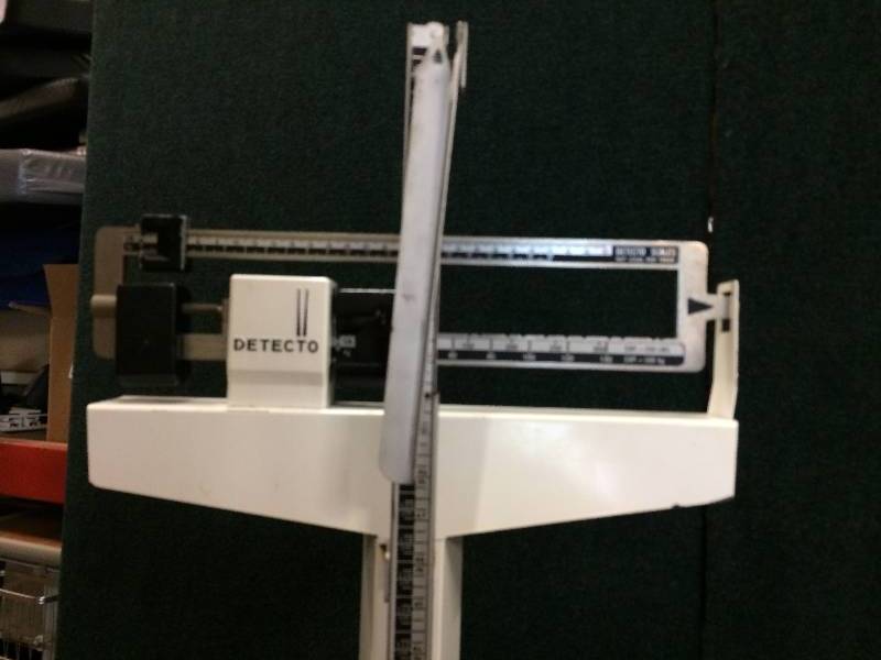 lot 57 image: Detecto Medical Weighing Scale