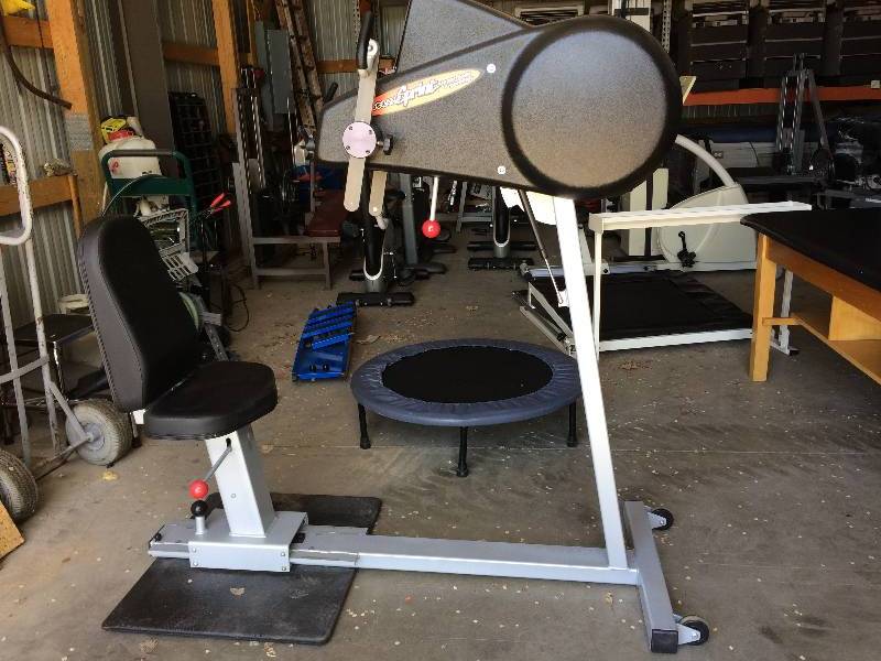 lot 6 image: Hoggan Sprint UBE Cardio Upper Body Fitness Ergometer - ADA Compliant - Use With Seat or Remove to Use With Wheelchair