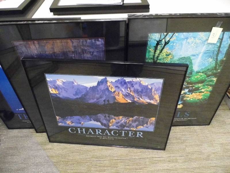 Lot of 5 Motivational Posters