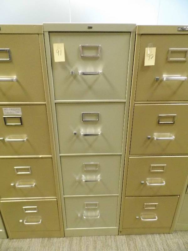4 Drawer File Cabinet