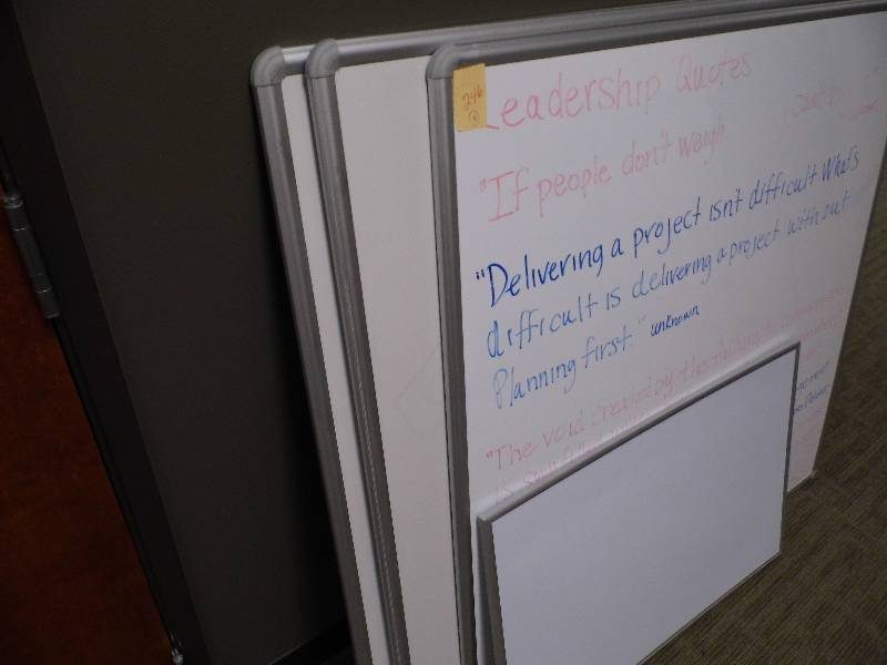 Lot of Whiteboards