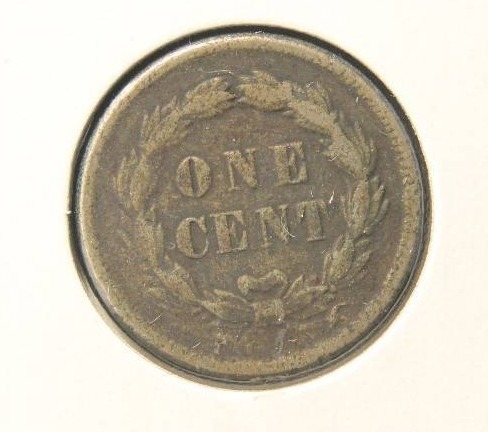 1859 INDIAN HEAD CENT VF DETAILS POROUS
