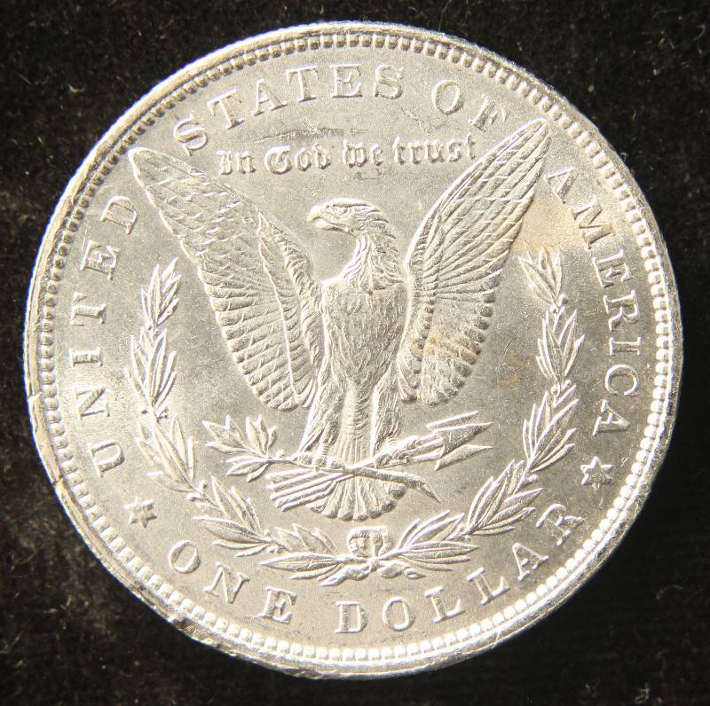 1896 MORGAN SILVER DOLLAR UNC