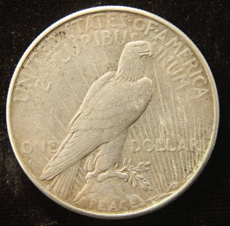 1928-S PEACE DOLLAR VF