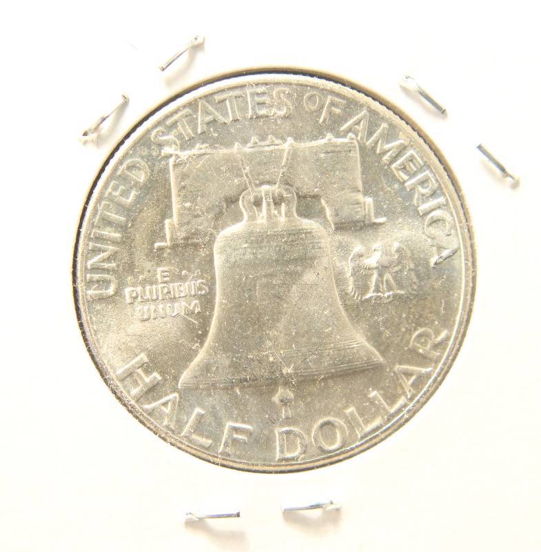 1961 FRANKLIN HALF DOLLAR UNC