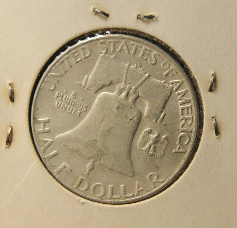 1954-D FRANKLIN HALF DOLLAR AU