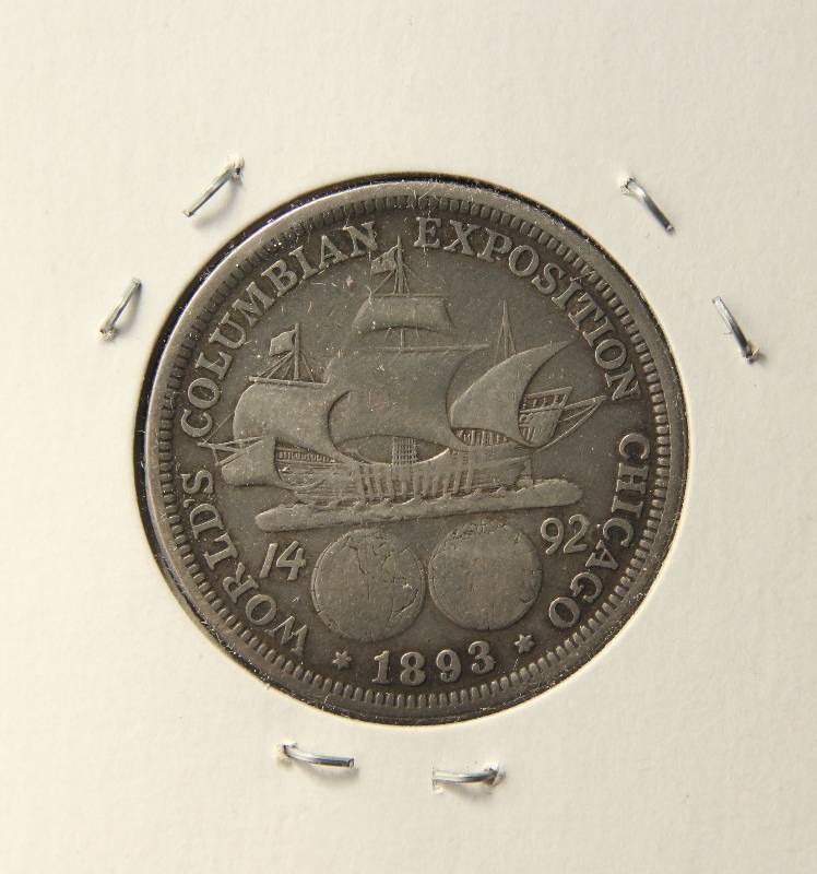1893 COLUMBIAN EXPO US COMMEMORATIVE SILVER HALF DOLLAR
