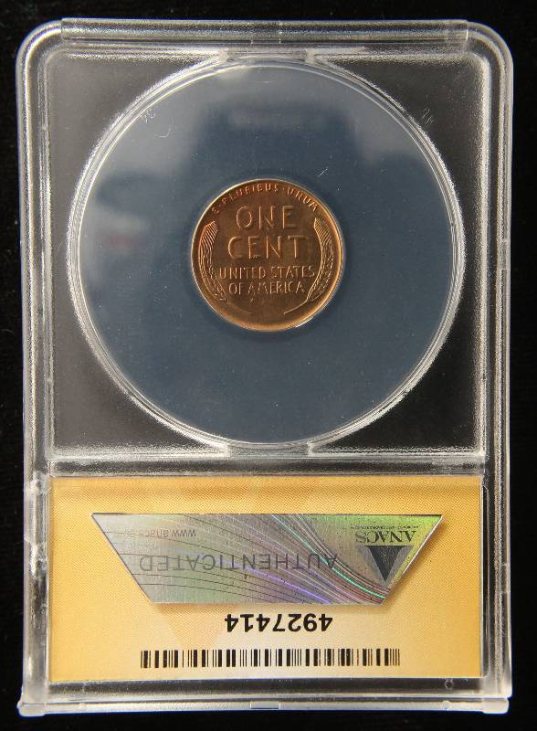 1939-S US WHEAT CENT MS66RB ANACS