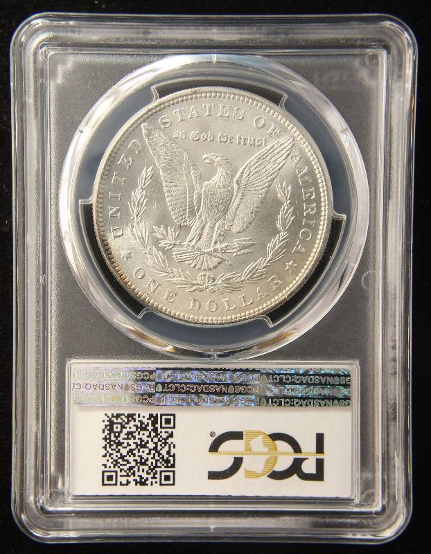 1885 MORGAN SILVER DOLLAR MS63 PCGS