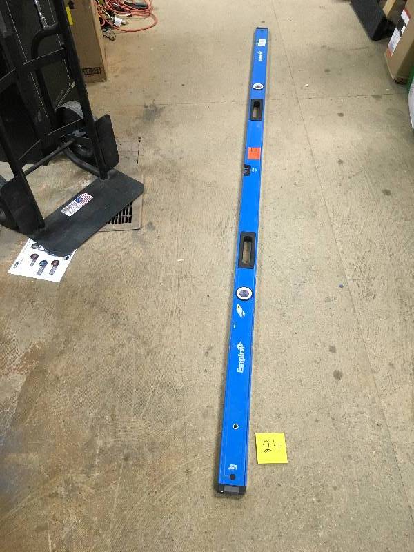 lot 24 image: Empire 96 in. Box Level Not Used