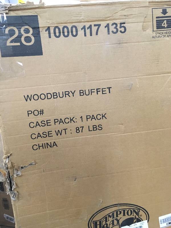 lot 28 image: Hampton Bay Woodbury Patio Buffet New