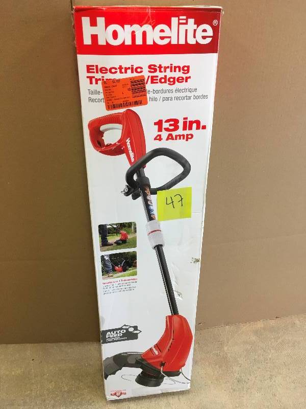 homelite 13 electric string trimmer