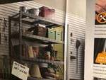 lot 102 image: Gladiator 77-inch 4-Shelf Welded Steel Garage Shelving Unit Not used