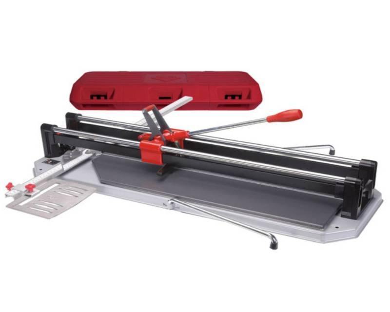 lot 105 image: Rubi TX-900-N 36 in. Manual Tile Cutter with carry on case  open box not used