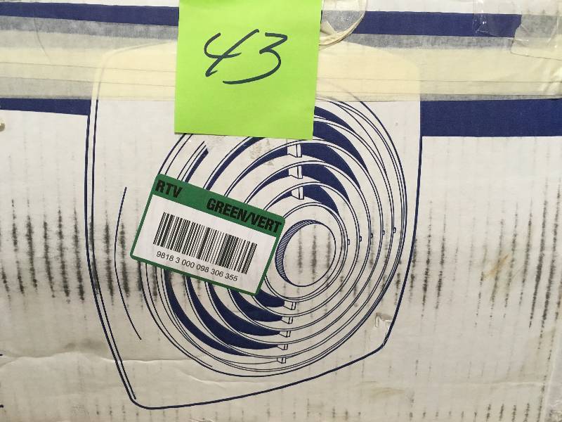 lot 43 image: Broan 270 CFM Through-the-Wall Exhaust Fan