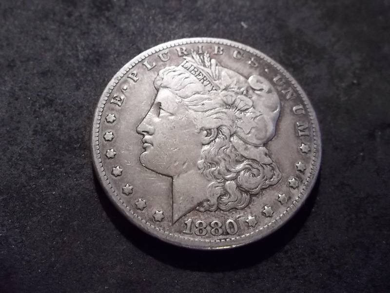 1880 CC Morgan Silver Dollar