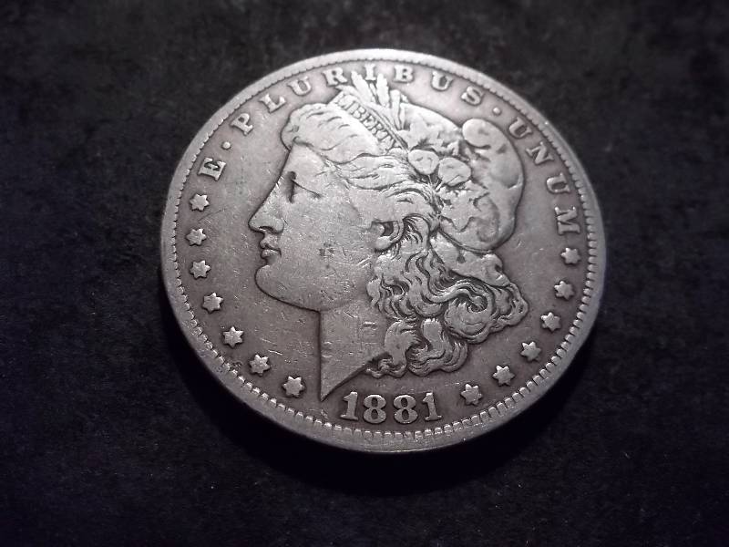 1881 CC Morgan Silver Dollar