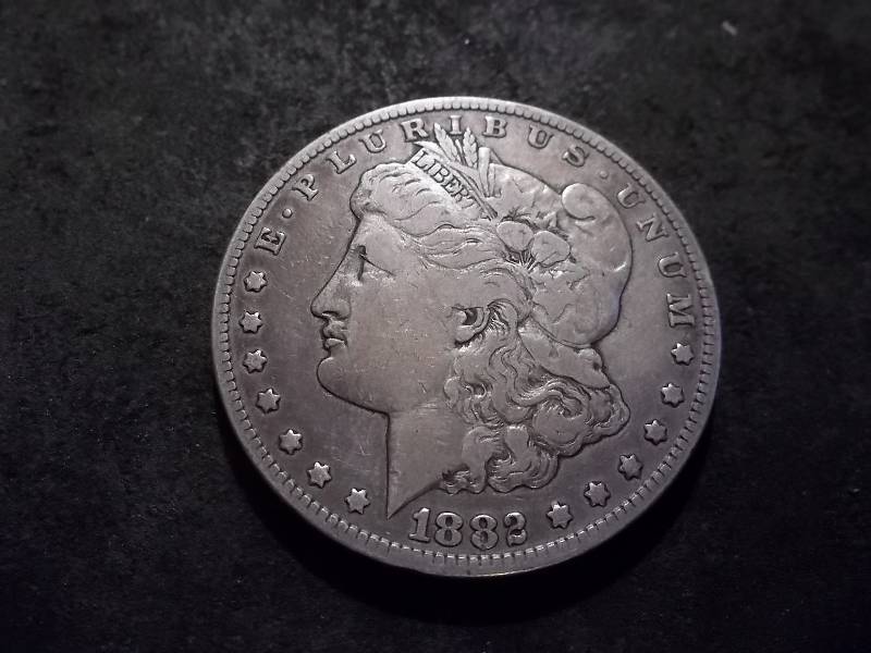 1882 CC Morgan Silver Dollar