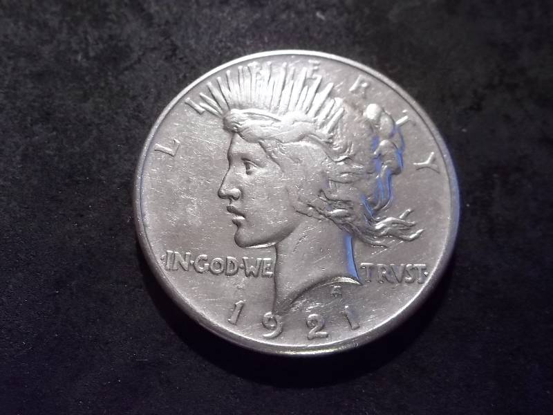 1921  Silver Peace Dollar