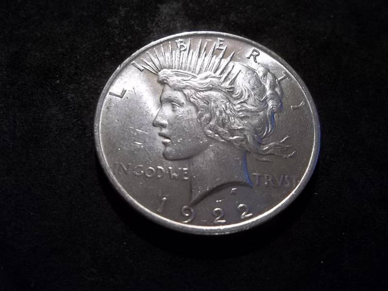 1922  Silver Peace Dollar