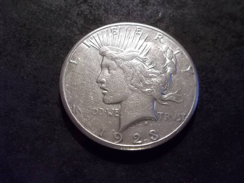 1923 S Peace Silver Dollar