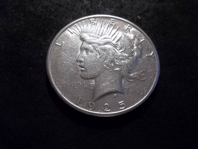 1925 S Peace Silver Dollar