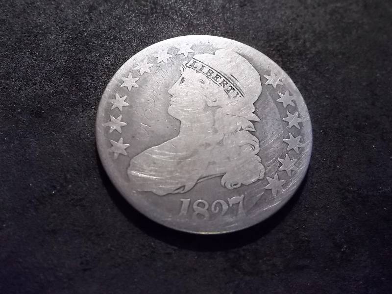 1827 Bust Half Dollar