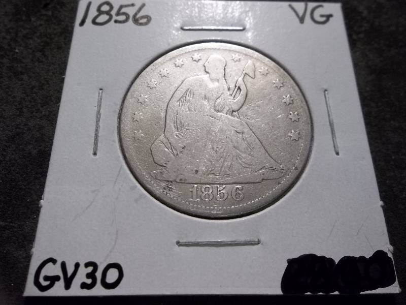 1856 Seated Liberty Half Dollar