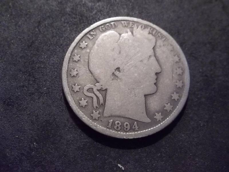 1894  Barber Half Dollar