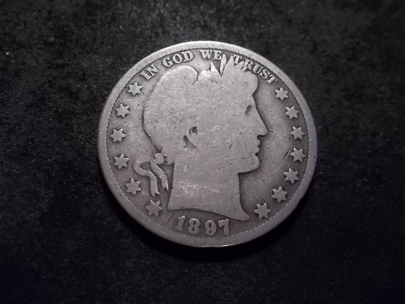1897 Barber Half Dollar