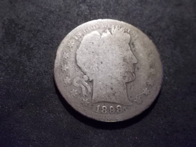 1898 S Barber Half Dollar