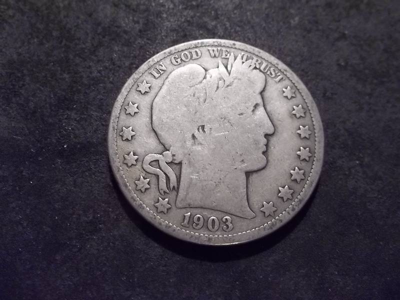 1903 S Barber Half Dollar
