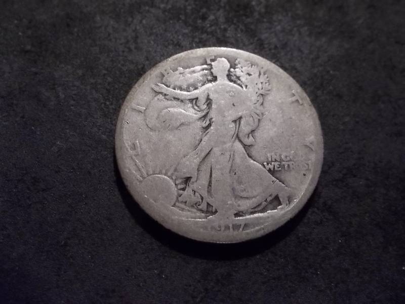 1917 S Walker Half Dollar