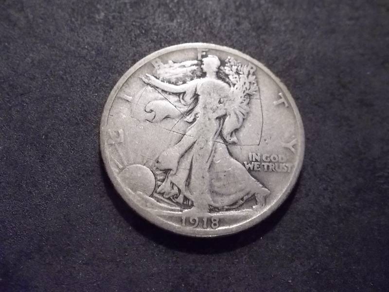 1918  Walker Half Dollar