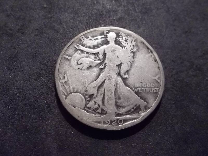 1920 D Walker Half Dollar
