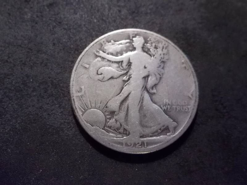 1921 S Walker Half Dollar