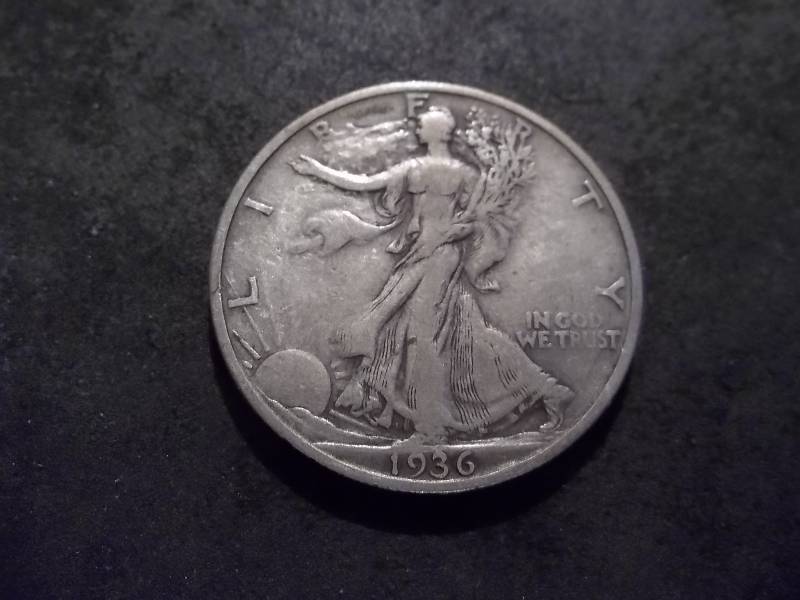 1936 S Walker Half Dollar