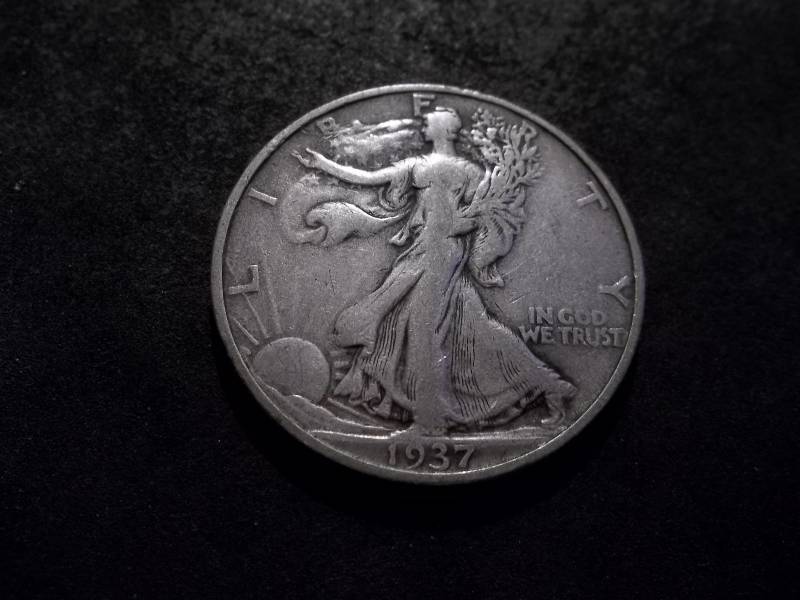 1937 S Walker Half Dollar