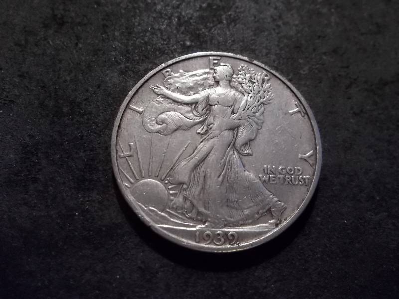 1939 S Walker Half Dollar