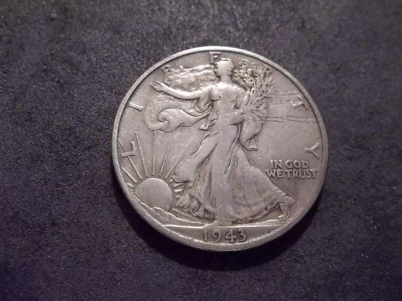 1943 S  Walker Half Dollar