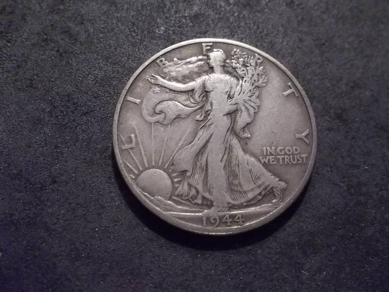 1944 D Walker Half Dollar
