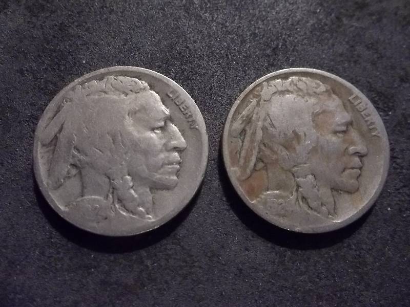1924, D Buffalo Nickels