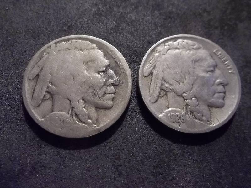 1926, D Buffalo Nickels