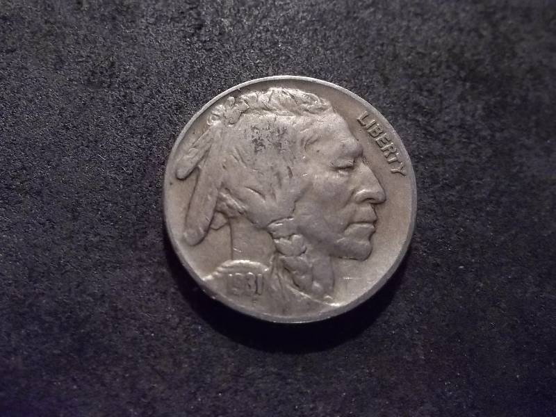 1931 S Buffalo Nickel