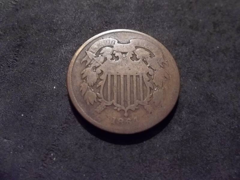 1864 2-Cent Piece
