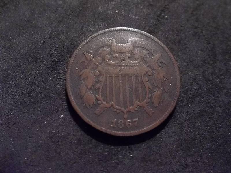 1867 2-Cent Piece