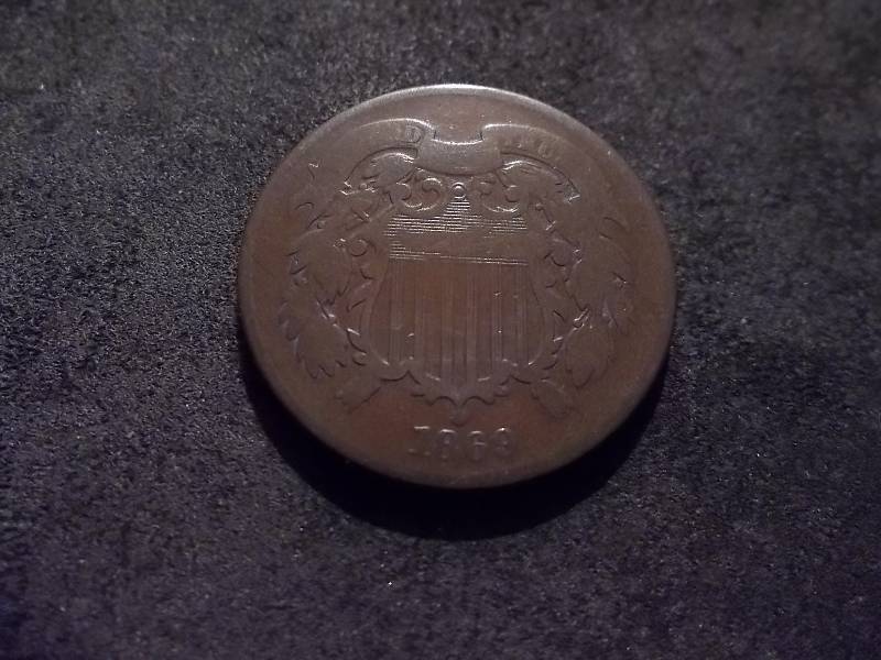 1869 2-Cent Piece